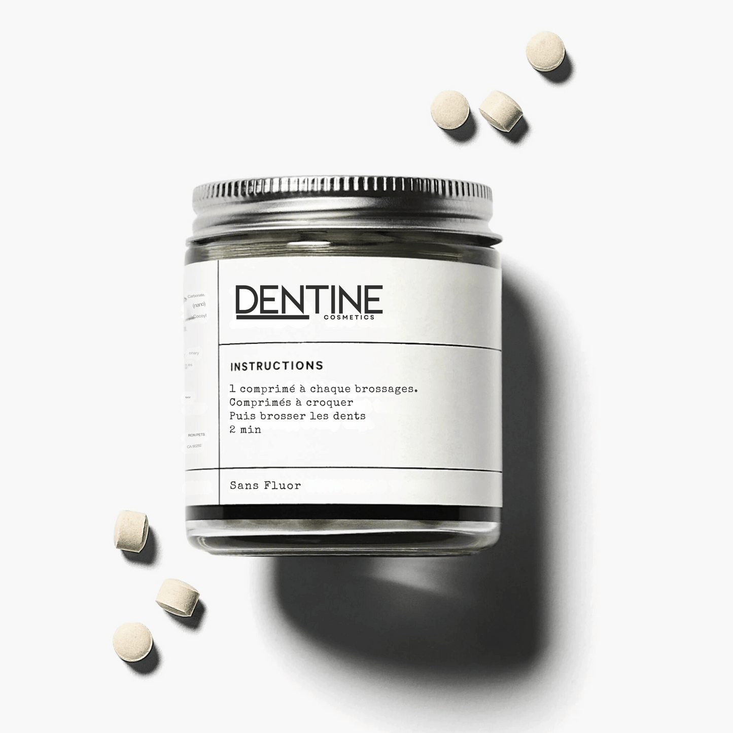 Dentifrice à croquer Dentine cosmetics