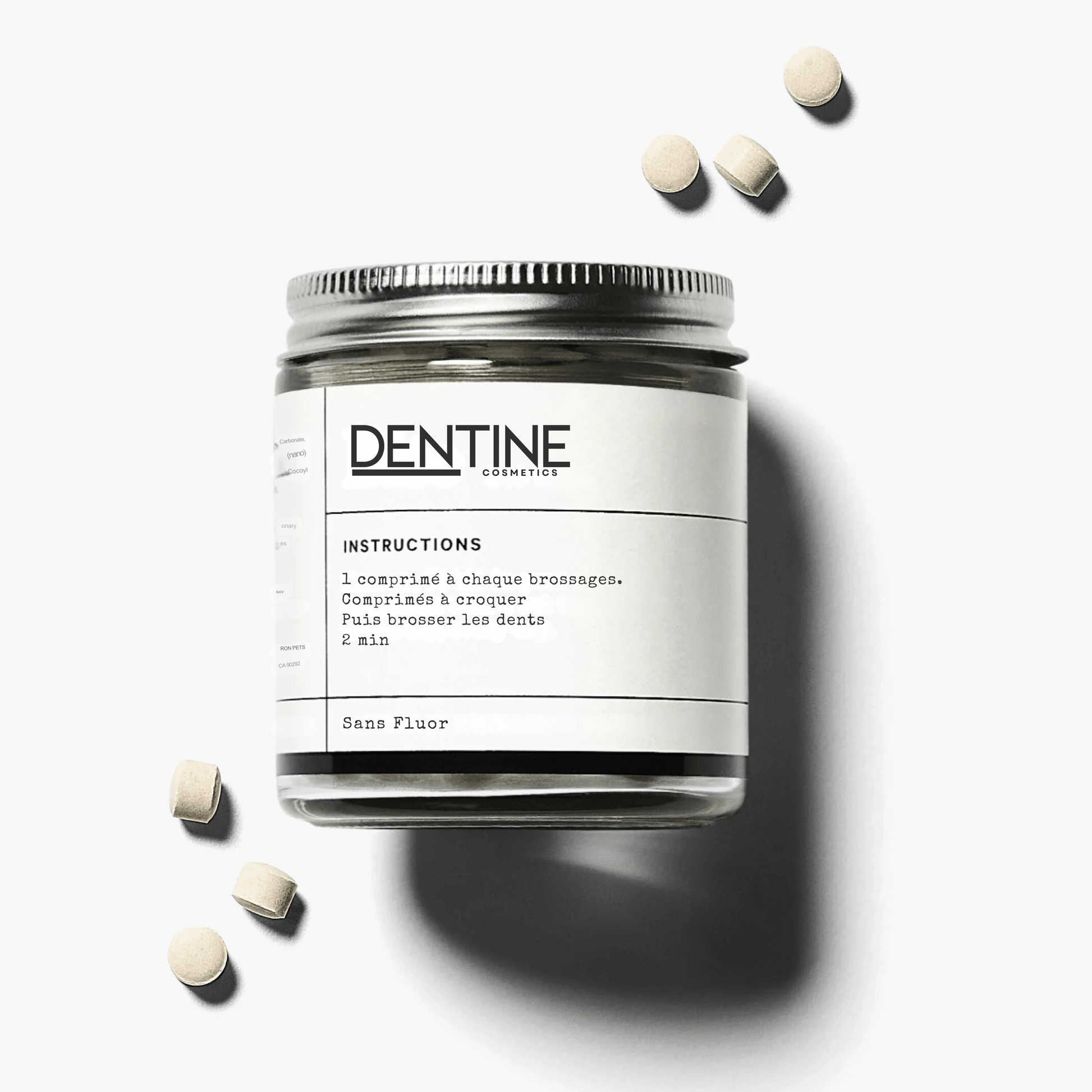Dentifrice à croquer Dentine cosmetics